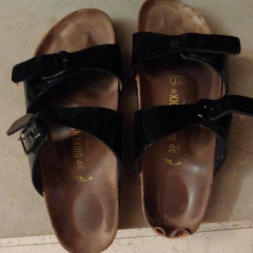 Sandals slightly worn